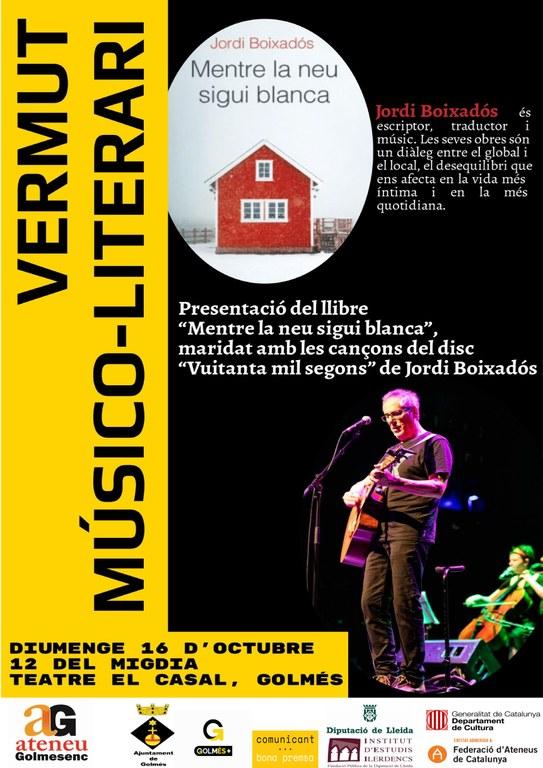 Maridatge de literatura i música - Jordi Boixadós