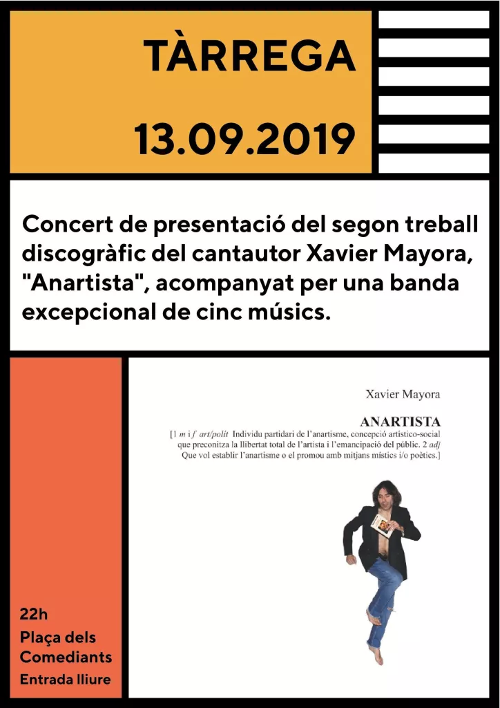 Xavier Mayora en concert