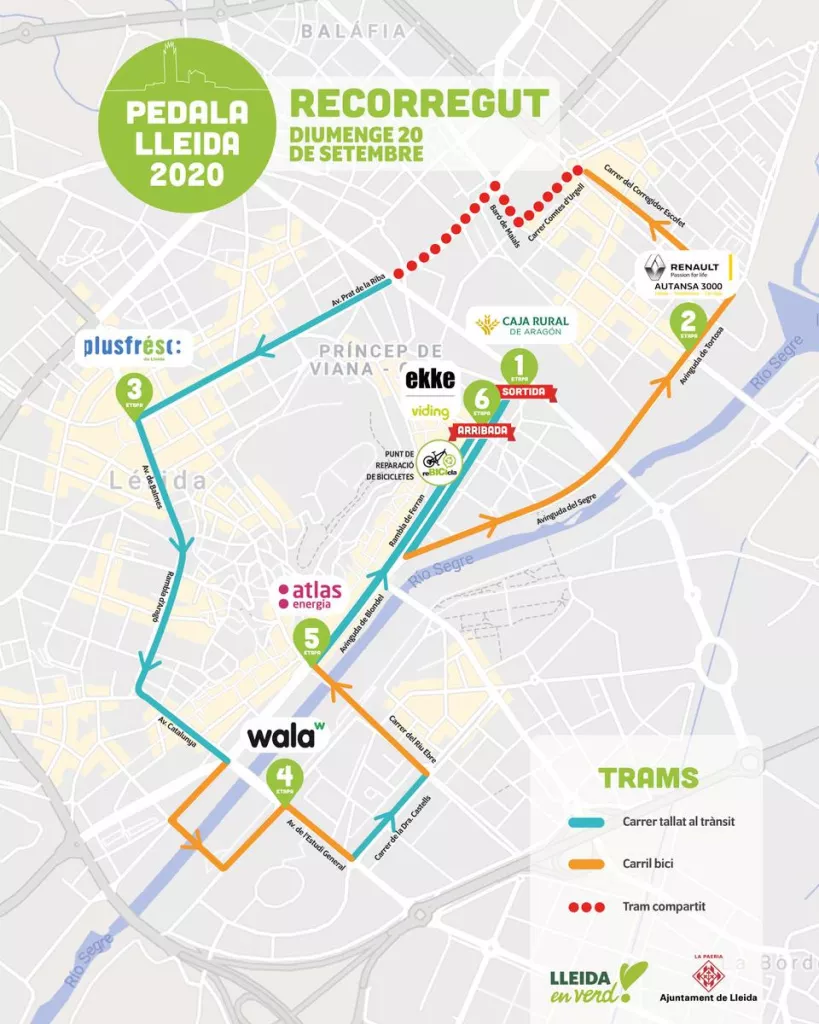 Pedala Lleida - Setmana de la Mobilitat Sostenible i Segura