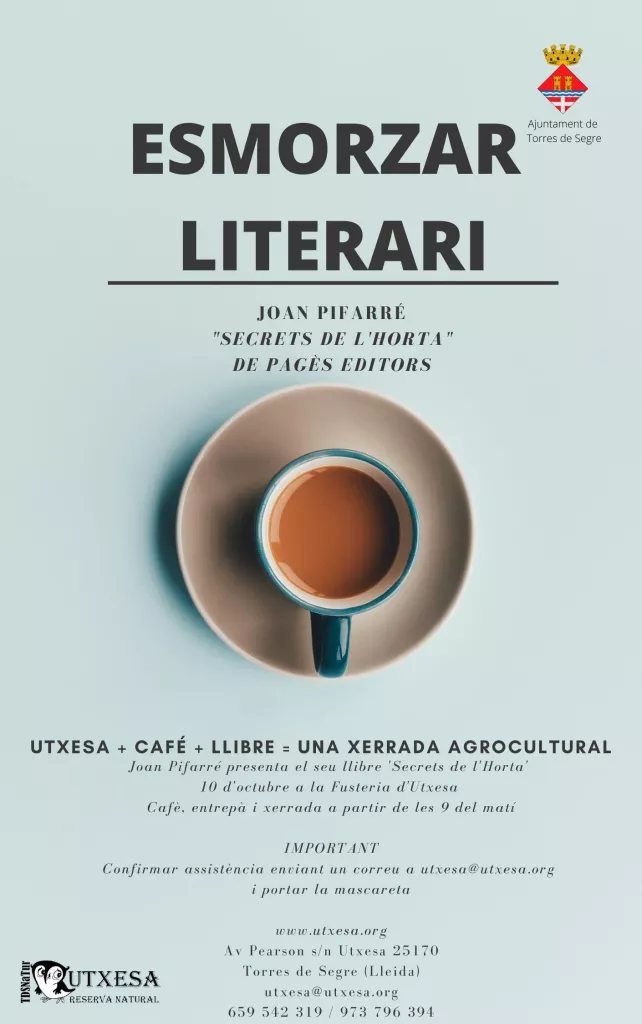 Esmorzar literari "Secrets de l'Horta"