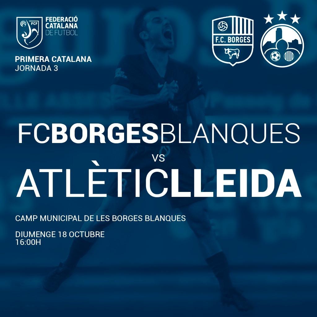 Futbol | Atlètic Lleida vs FCBorges Blanques