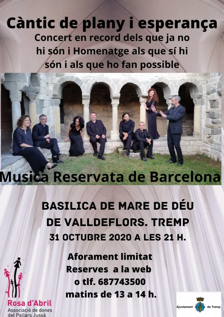 Càntic de plany i esperança - Música Reservata de Barcelona