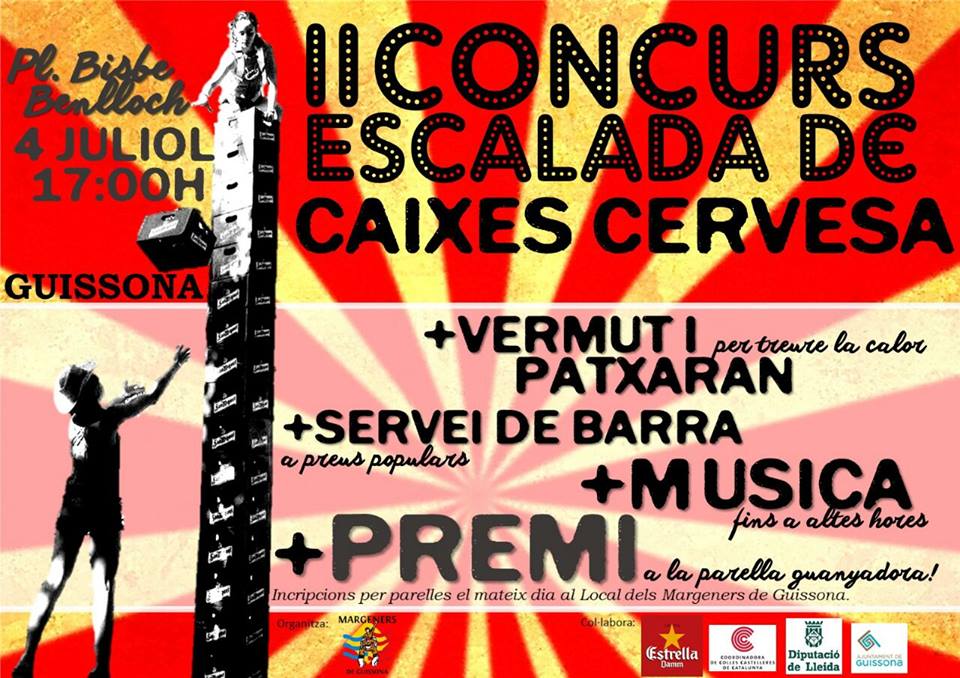 Concurs d'escala de caixes de Cervesa