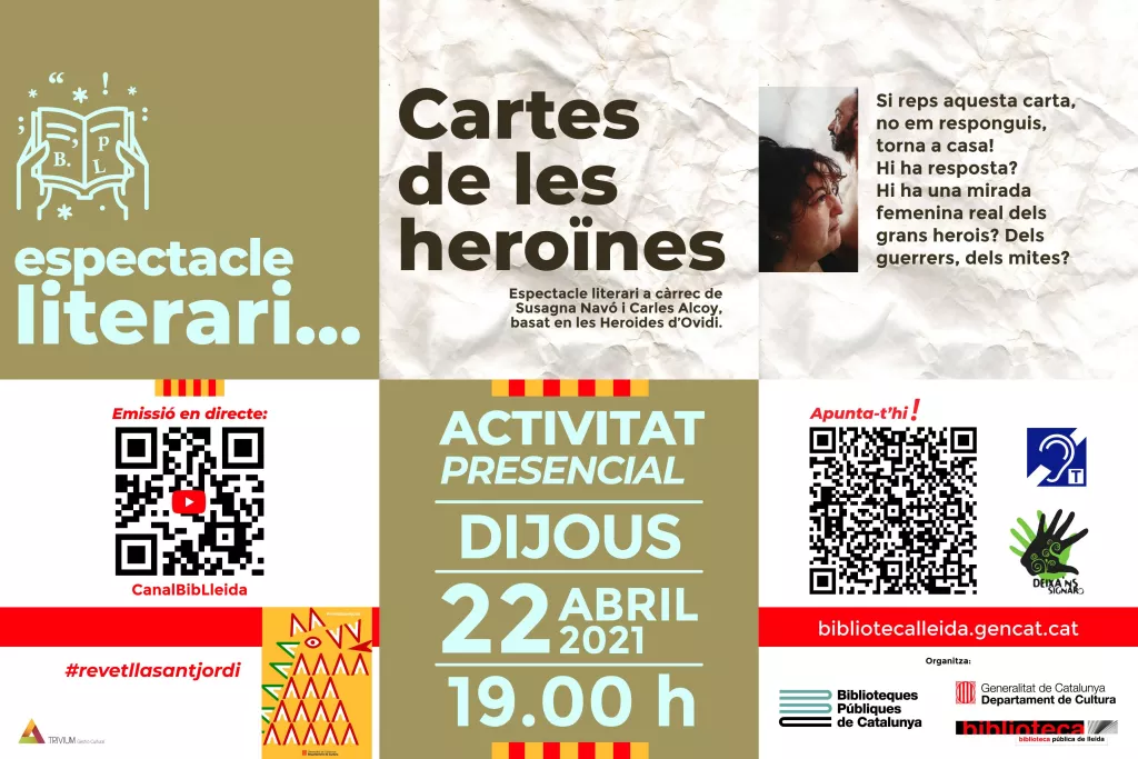 Espectacle literari "Cartes de les heroïnes"