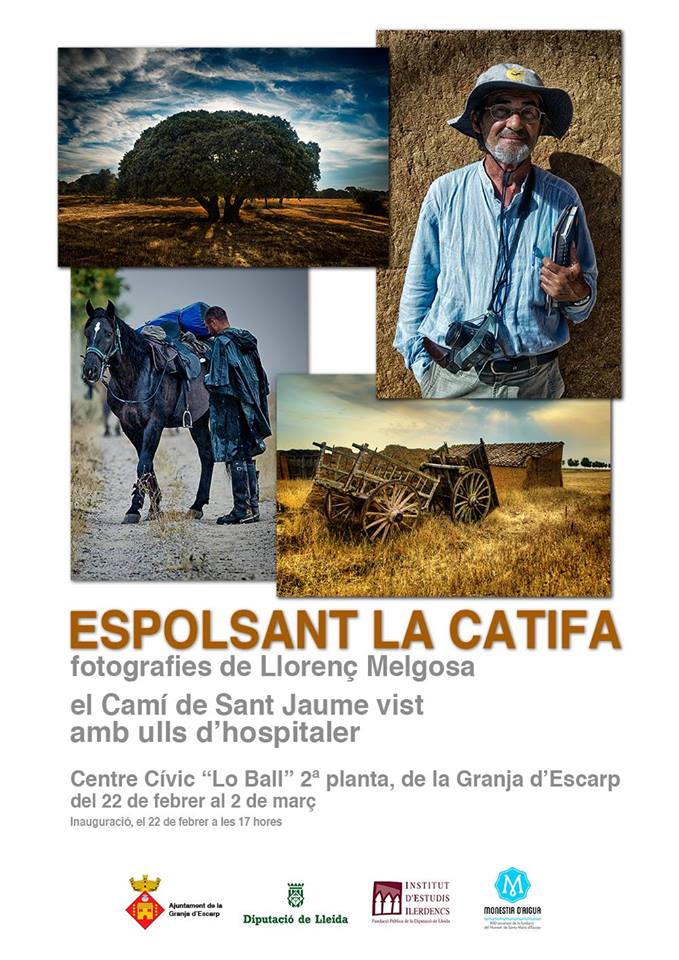 Espolsant la catifa. Fotografies de Llorenç Melgosa