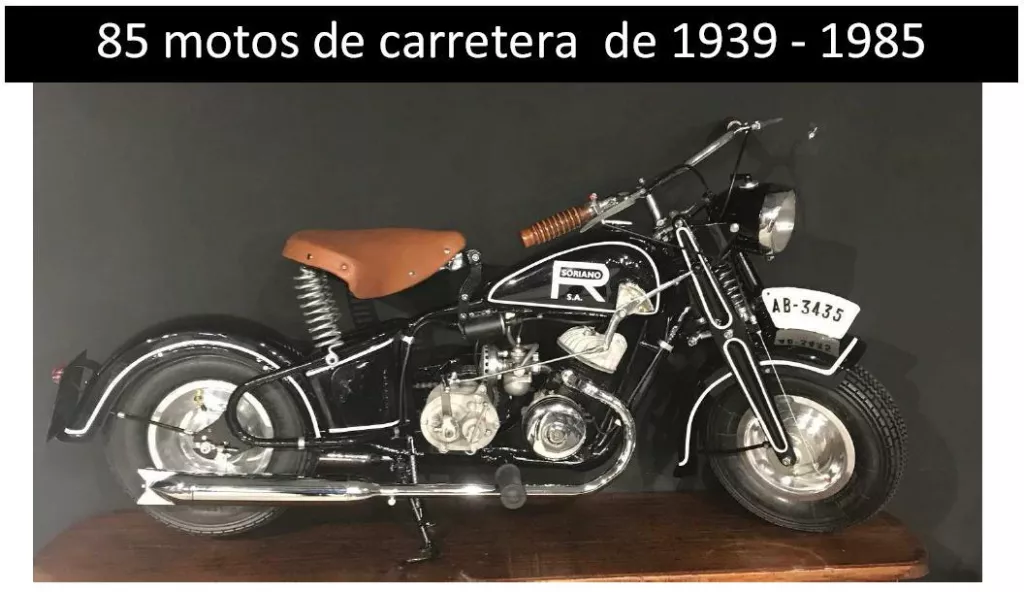 '85 motos de carretera de 1939 - 1985'