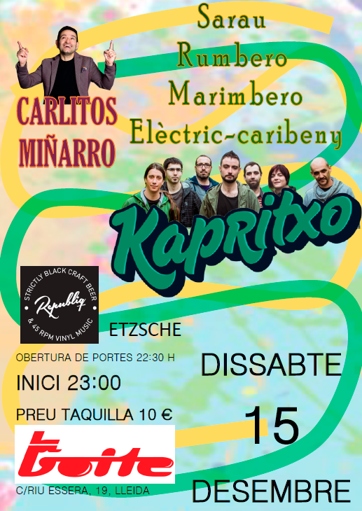 Sarau Rumbero Marimbero Elèctric-caribeny