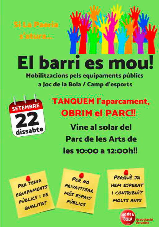 El barri es mou!