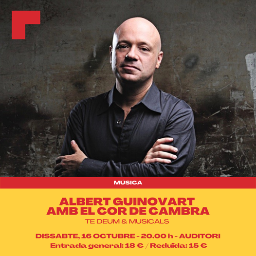 Albert Guinovart amb El Cor de Cambra