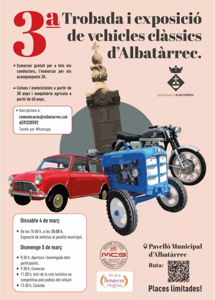 Trobada i exposició de vehicles clàssics | Albatàrrec