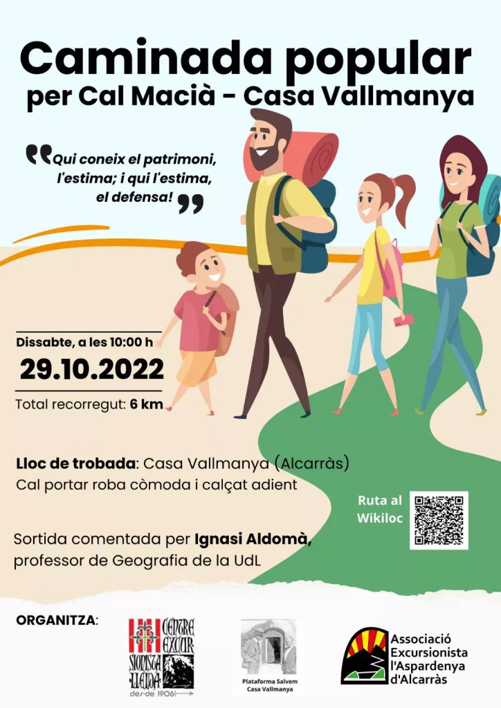 Caminada Popular per Cal Macià - Casa Vallmanya