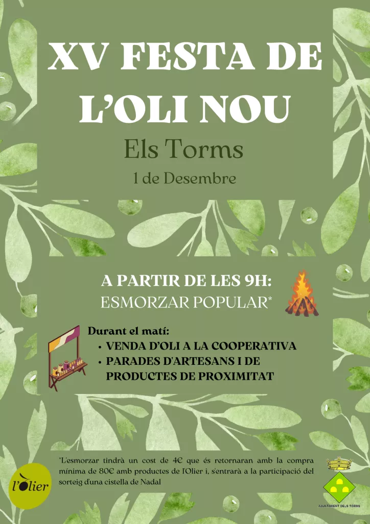 Festa de l'Oli Nou dels Torms
