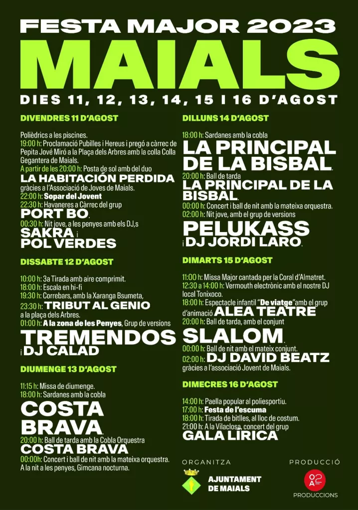Festa Major de Maials