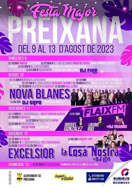 Festa Major de Preixana