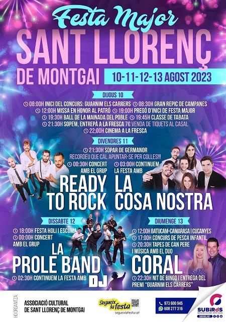 Festa Major de Sant Llorenç de Montgai