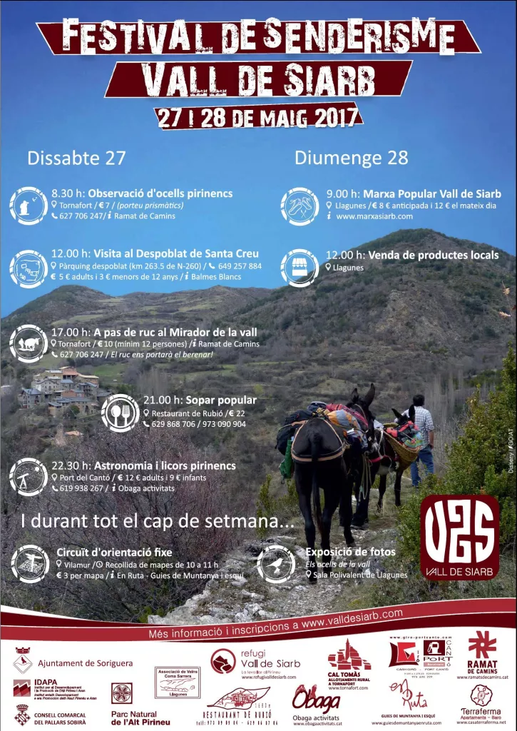 Festival de Senderisme Vall de Siarb