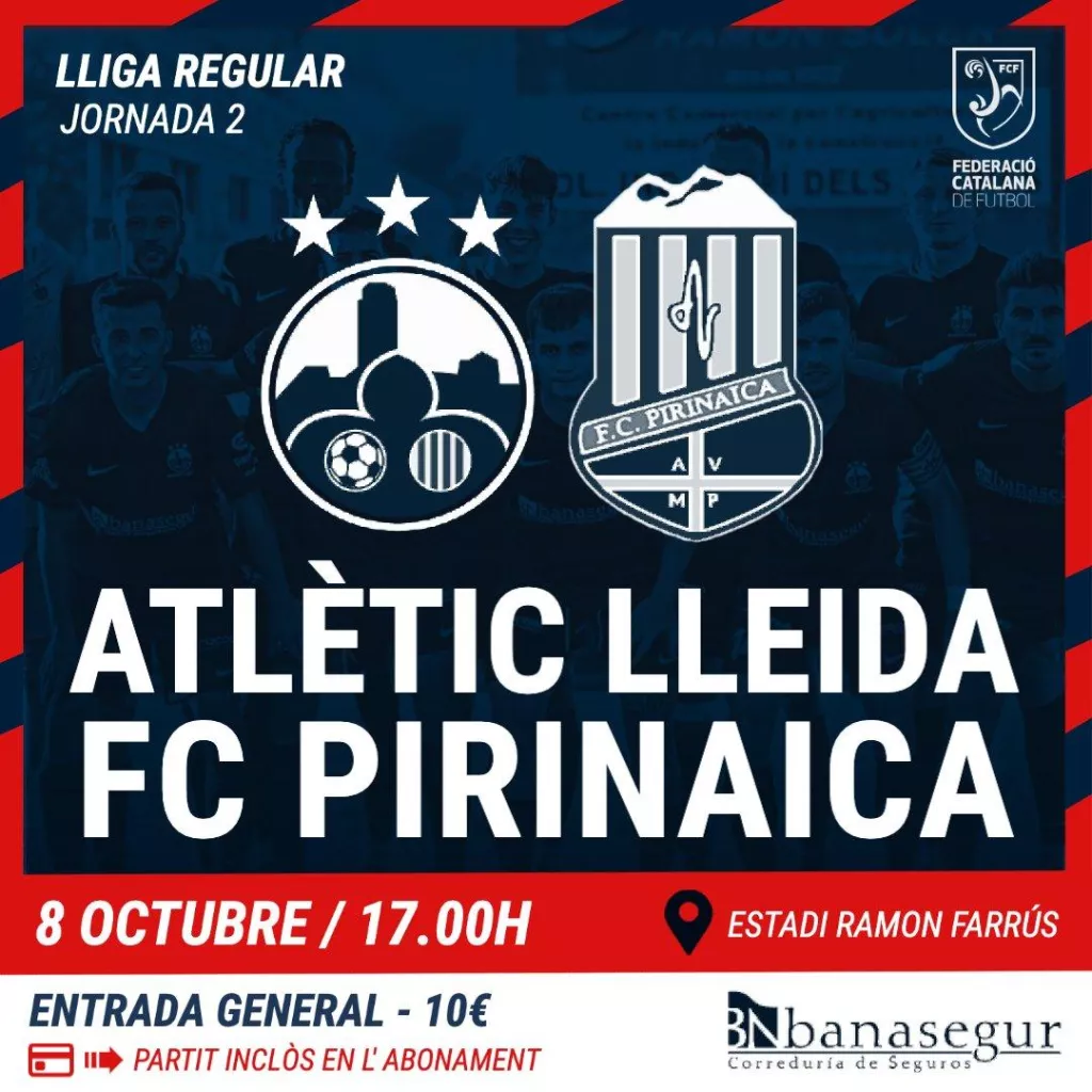 Altètic Lleida - F.C. Pirinaica