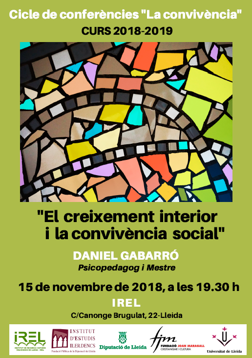 Conferència: "El creixement interior i la convivència social"