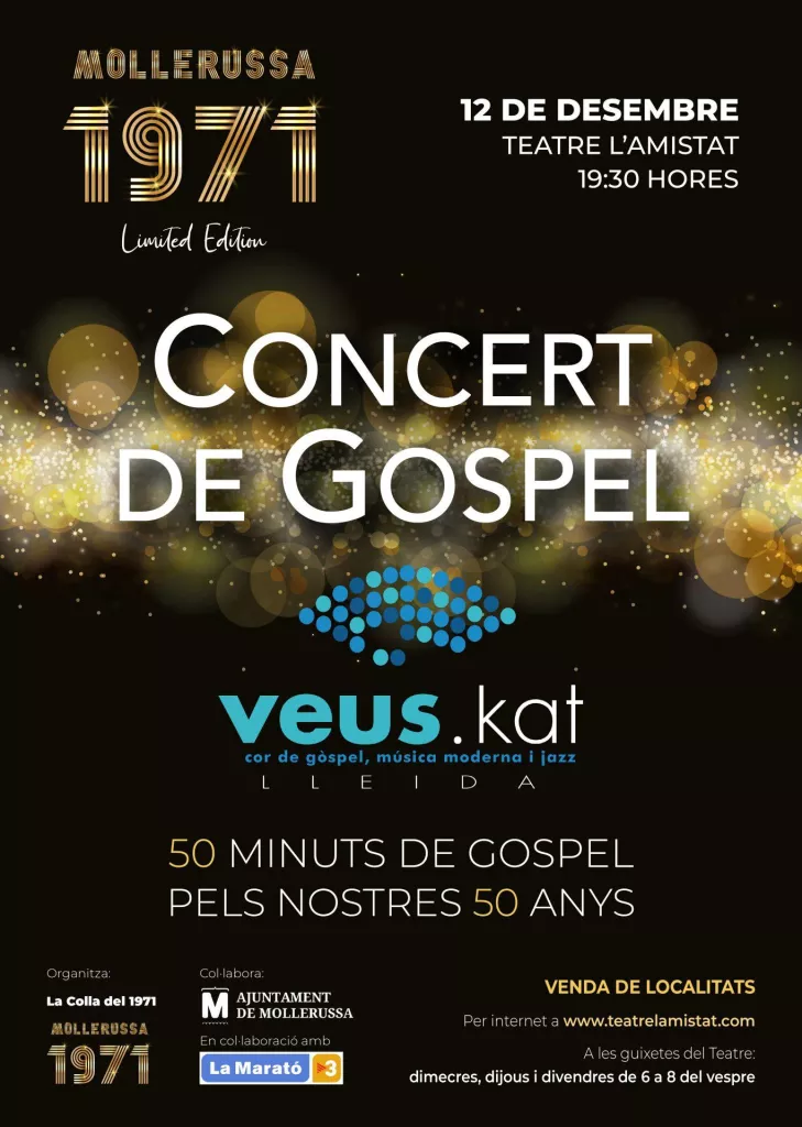 Concert de Gospel - Colla dels 50