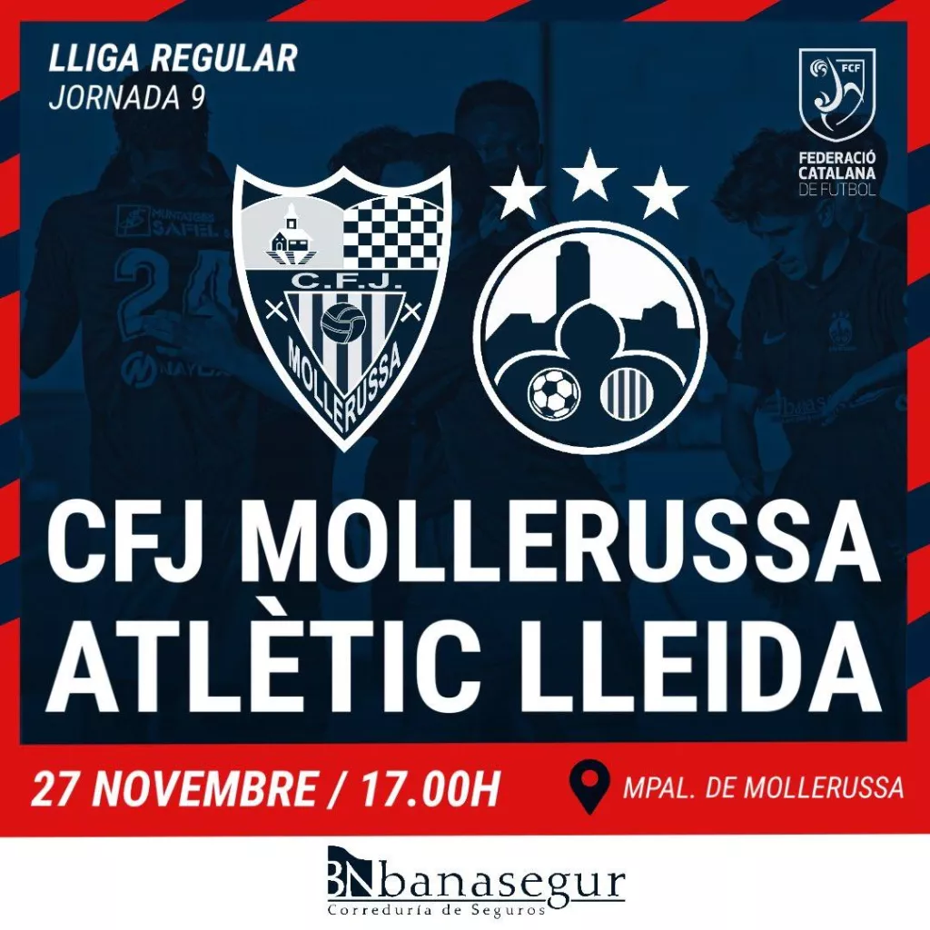 ⏯️ CFJ Mollerussa - Atlètic Lleida