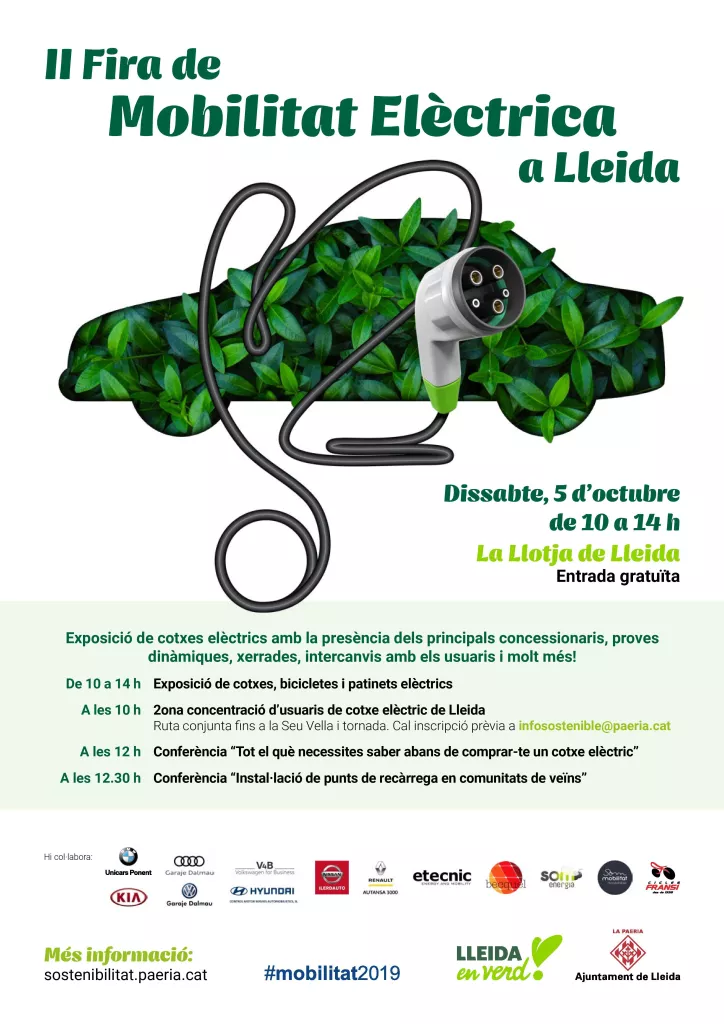 Fira de la Mobilitat Elèctrica de Lleida