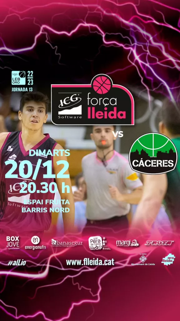 ICG Força Lleida - Cáceres