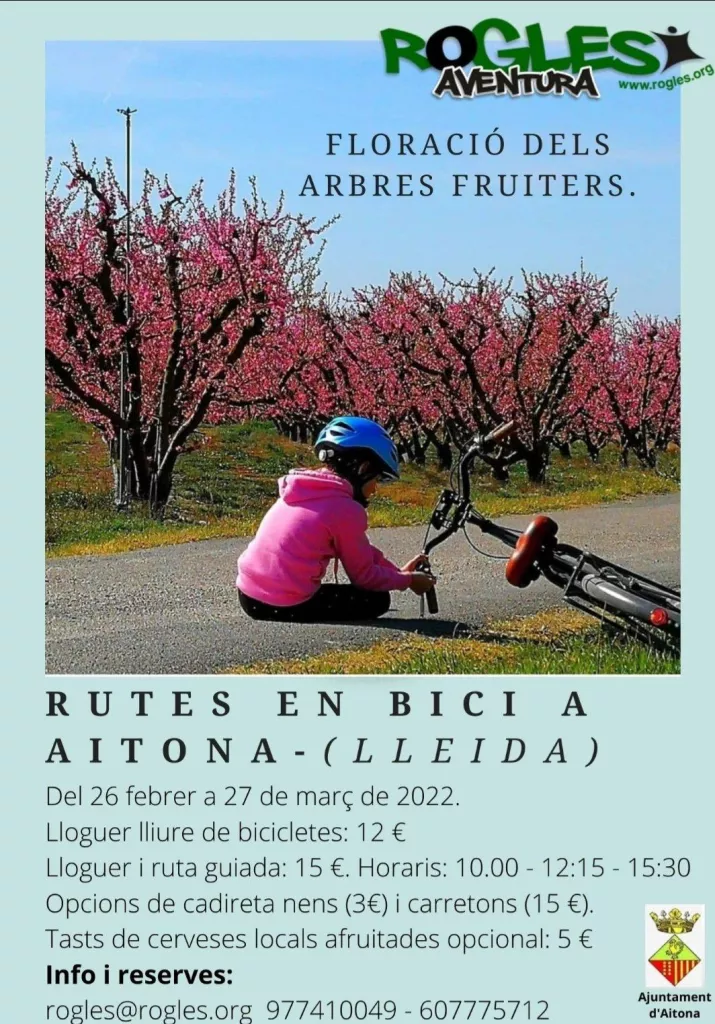 Ruta en bici Lleida - Aitona