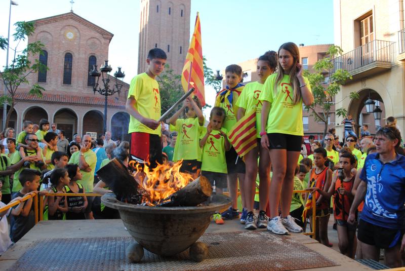 27è aniversari de l'arribada de la Flama del Canigó