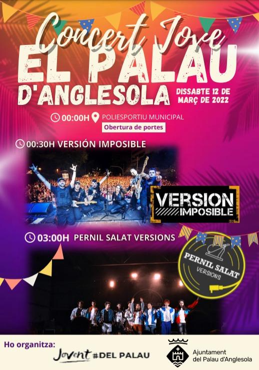 Concert Jove amb Versión Imposible i Pernil Salat Versions