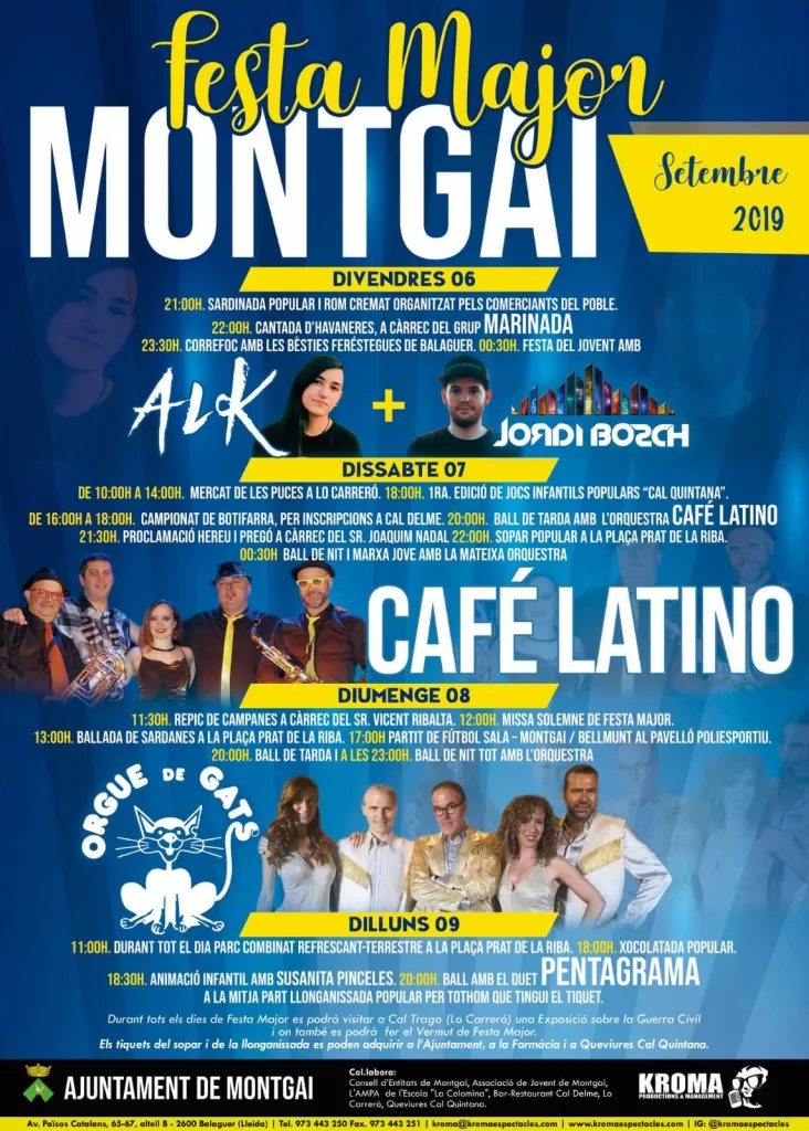 Festa Major de Montgai