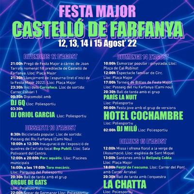 Festa Major de Castelló de Farfanya