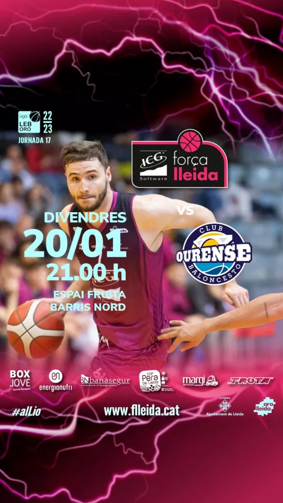 ICG Força Lleida - Club Ourense Baloncesto