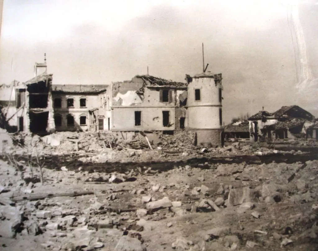 El pas de la guerra civil pel Castell del Remei