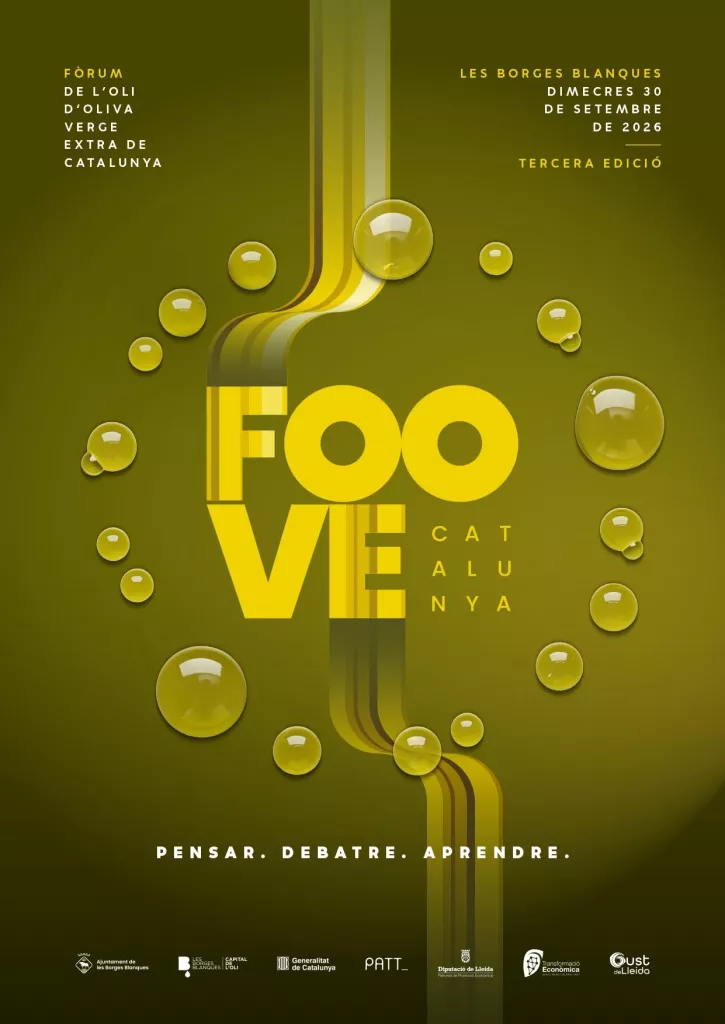 Fòrum de l'Oli d'Oliva Verge Extra de Catalunya (FOOVE) - Les Borges Blanques