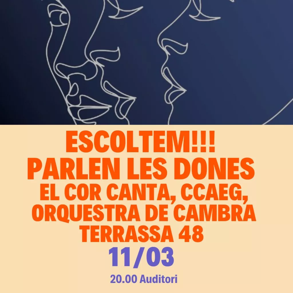 Escoltem!! Parlen les Dones - El Cor Canta, CCAEG Orquestra de Cambra Terrassa 48