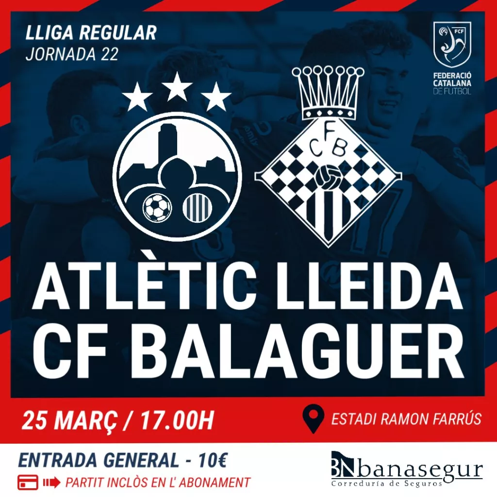 Atlètic Lleida - CF Balaguer