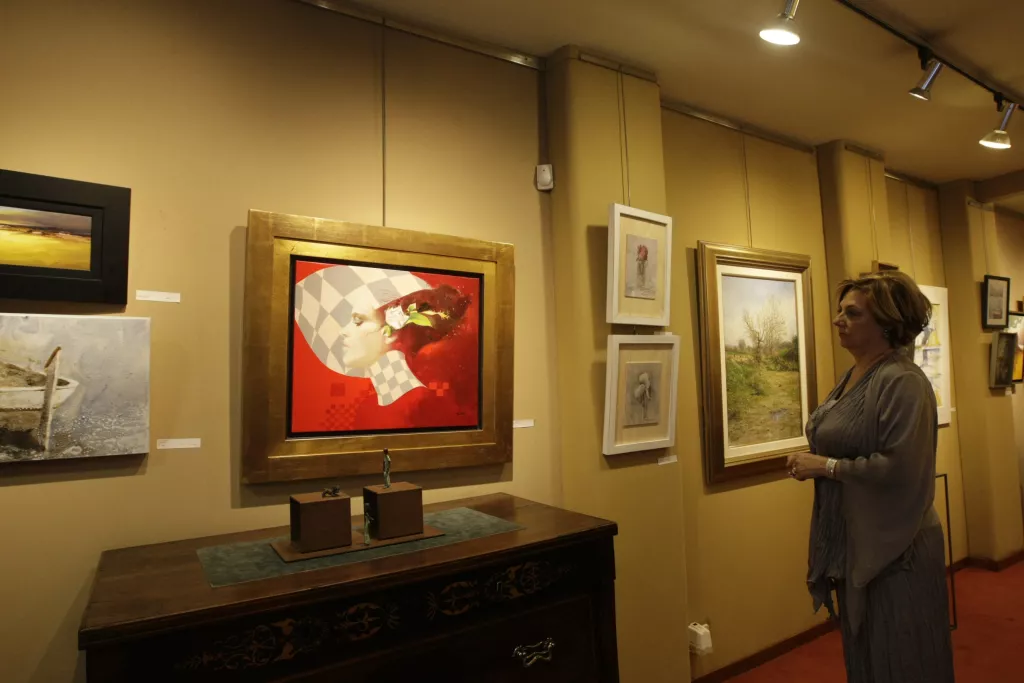La galeria d'art Terraferma de Lleida.