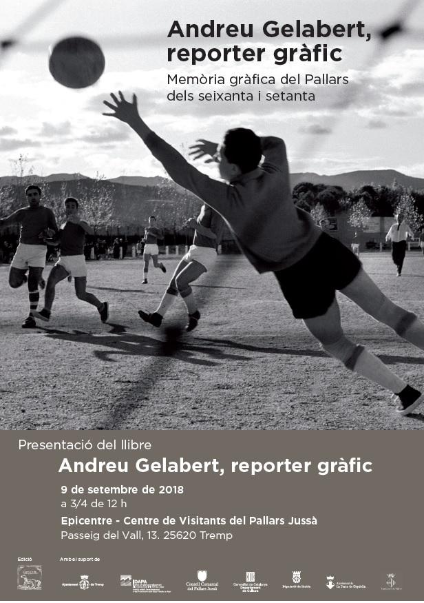Presentació del llibre: "Andreu Gelabert, reporter gràfic"