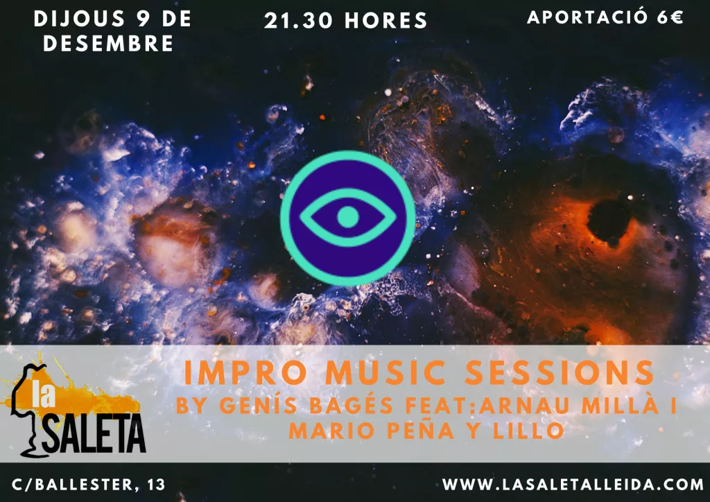 Genís Bagés feat Arnau Millà i Mario Peña y Lillo - IMPRO MUSIC SESSIONS