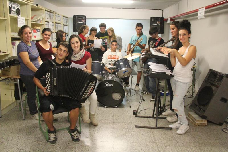 Alumnes de l'institut en una imatge d'arxiu.