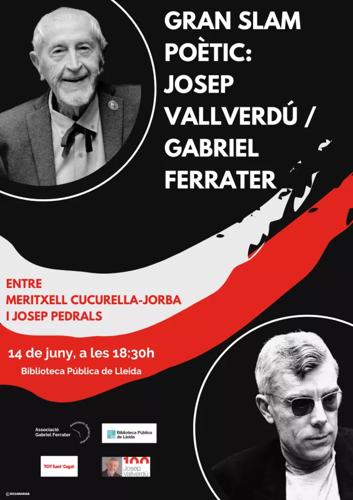 Gran slam poètic: Josep Vallverdú / Gabriel Ferrater