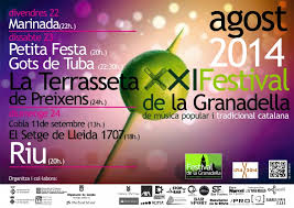 Programa del XXI Festival de música popular
