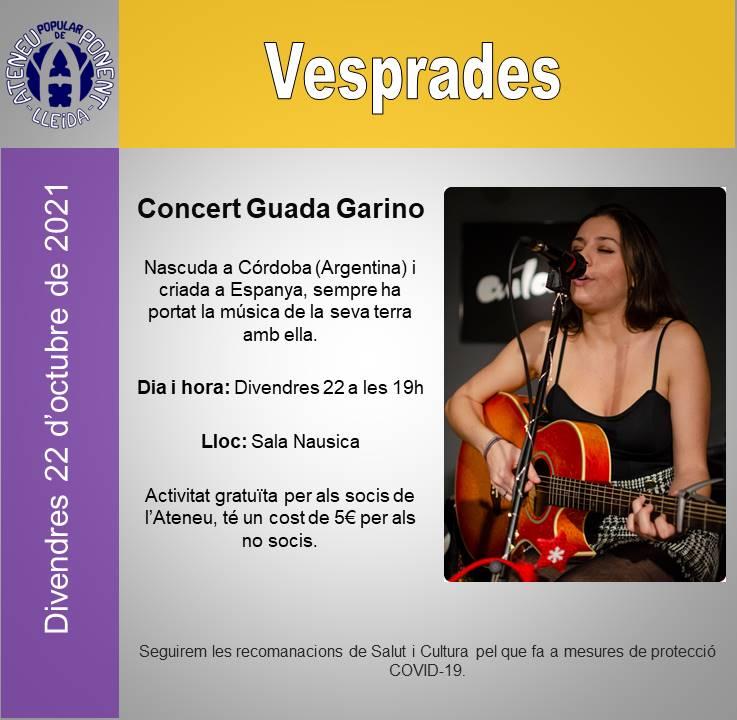 Concert de Guada Garino