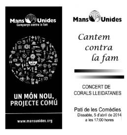 Cantem contra la fam