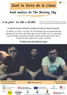 Sent la Serra de la Llena amb The Burning Sky
