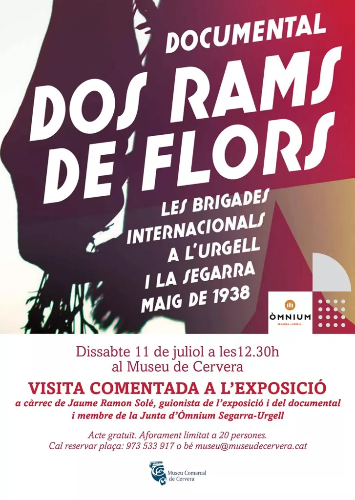 Dos rams de flors