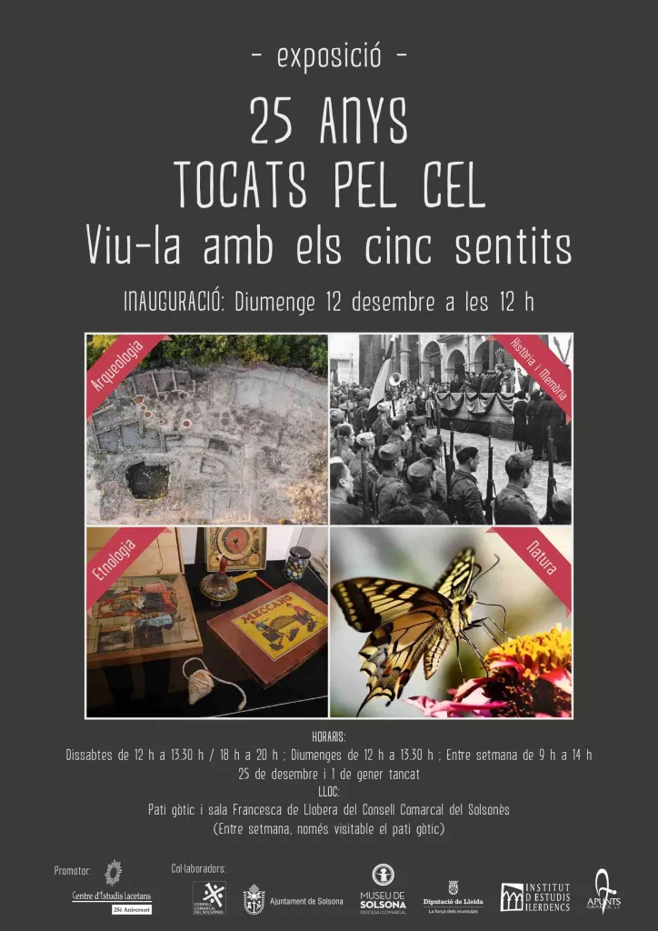 25 anys tocats pel cel. Viu-la amb els cinc sentits