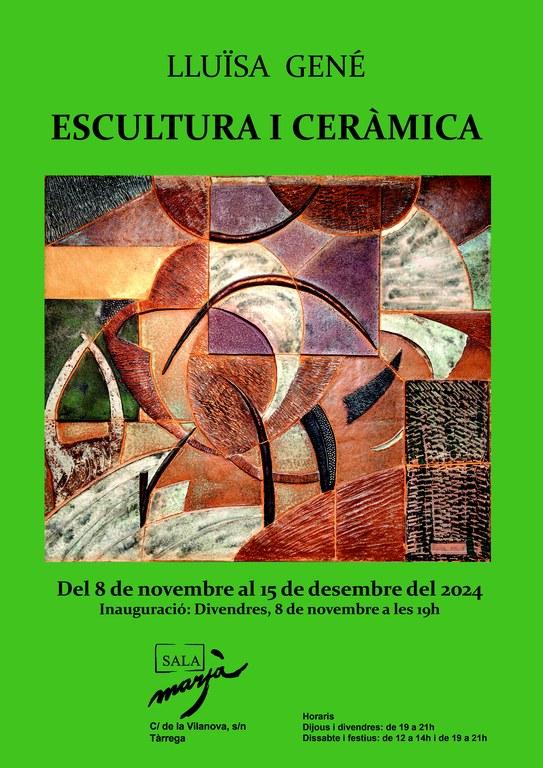 Exposició 'Escultura i ceràmica' de Lluïsa Gené