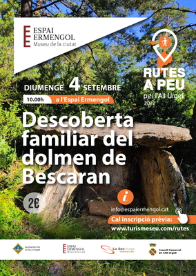Descoberta familiar del Dolmen de Bescaran