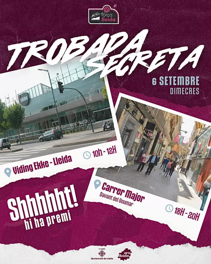Trobada secreta del Força Lleida